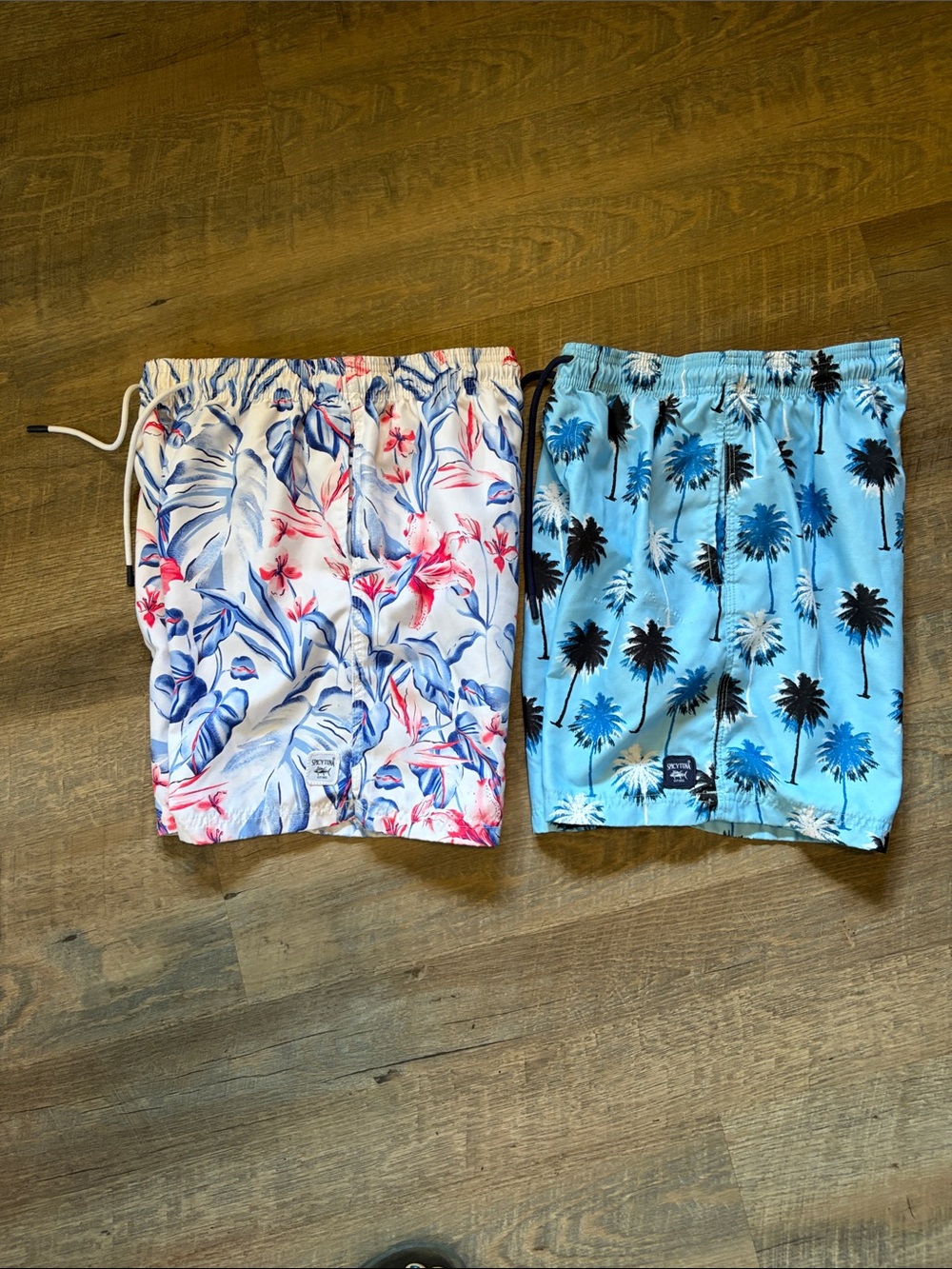Spicy Tuna Swim Trunks Two for One - Size Medium